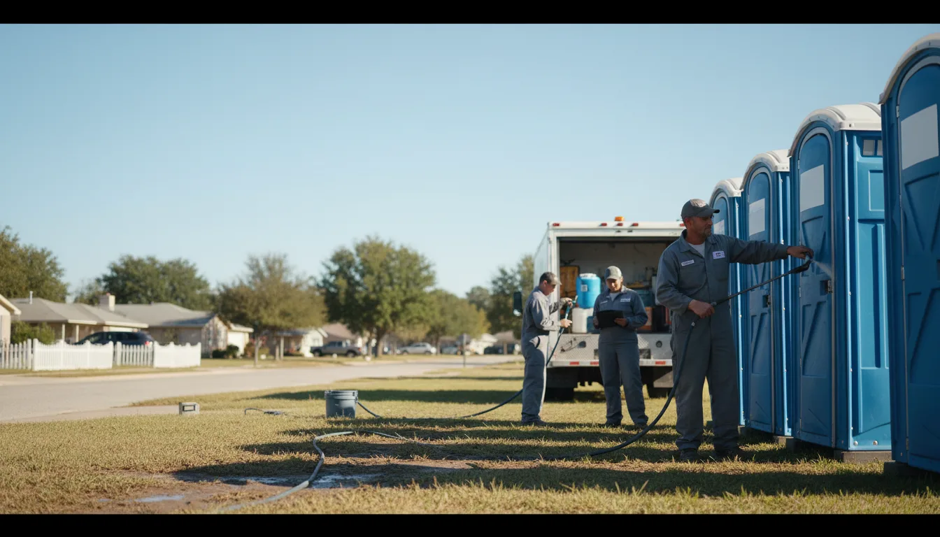 Long-Term Portable Toilet Rental in Chatham, IL near me